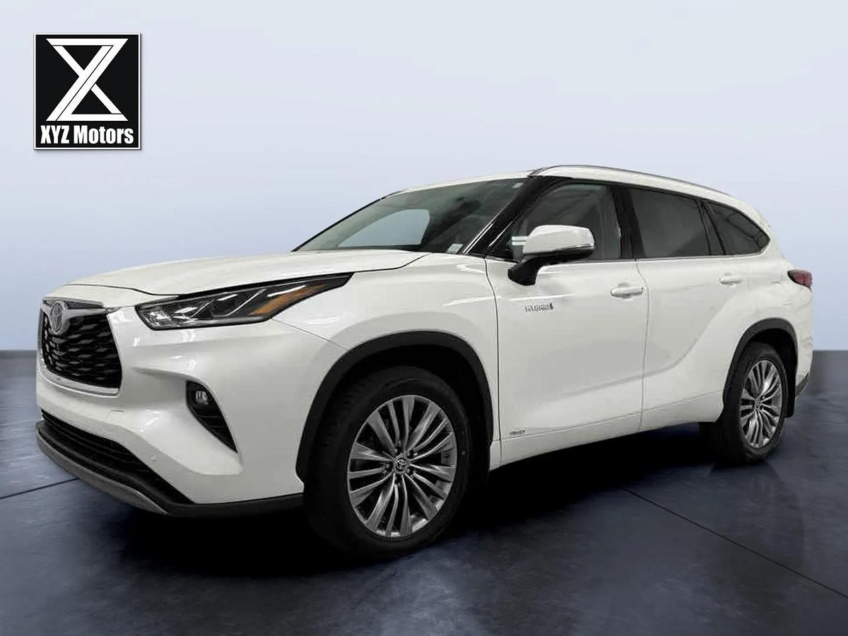 Sold 2021 Toyota Highlander Hybrid Platinum in Grand Rapids